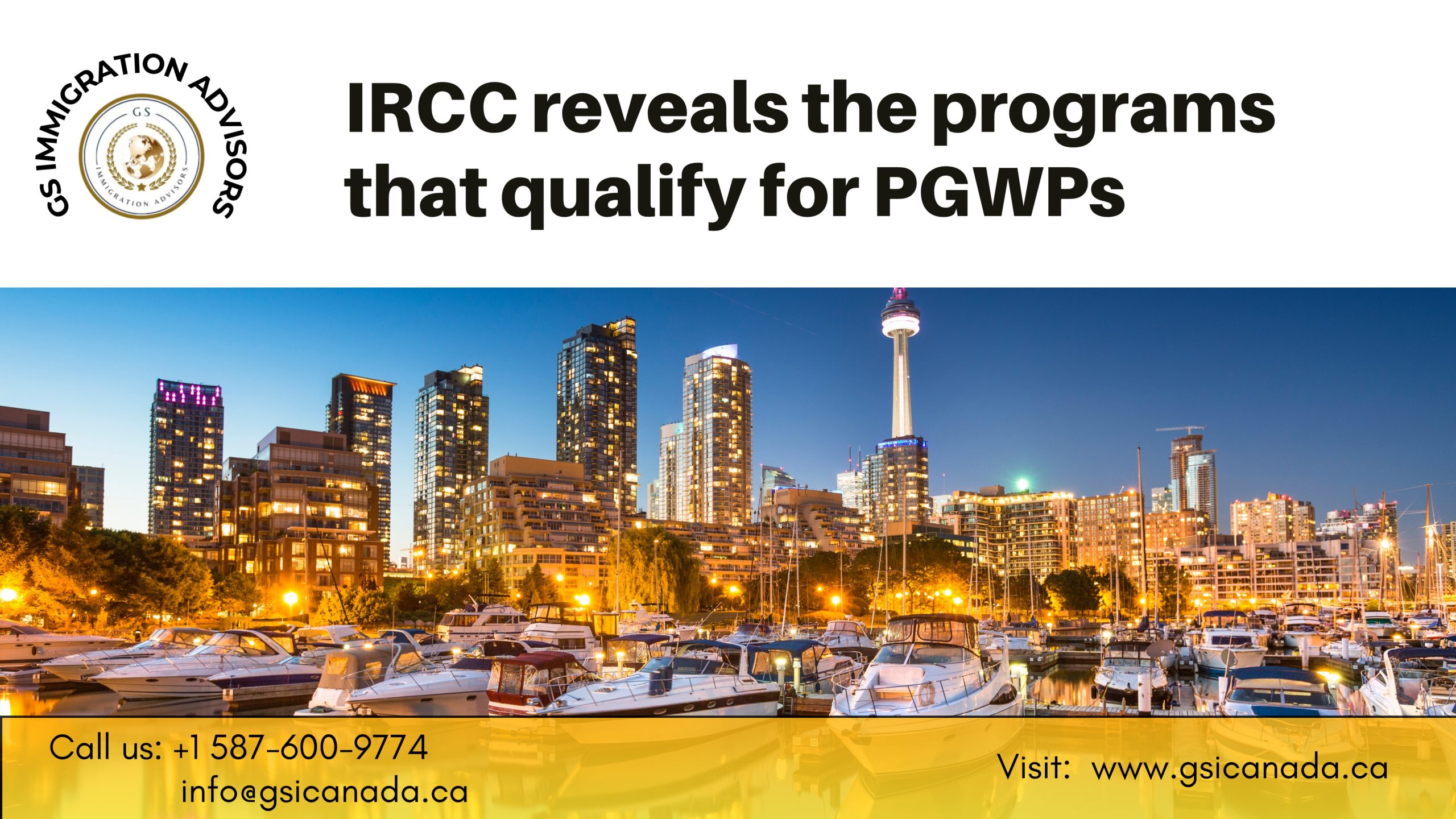 IRCC reveals the programs that qualify for PGWPs