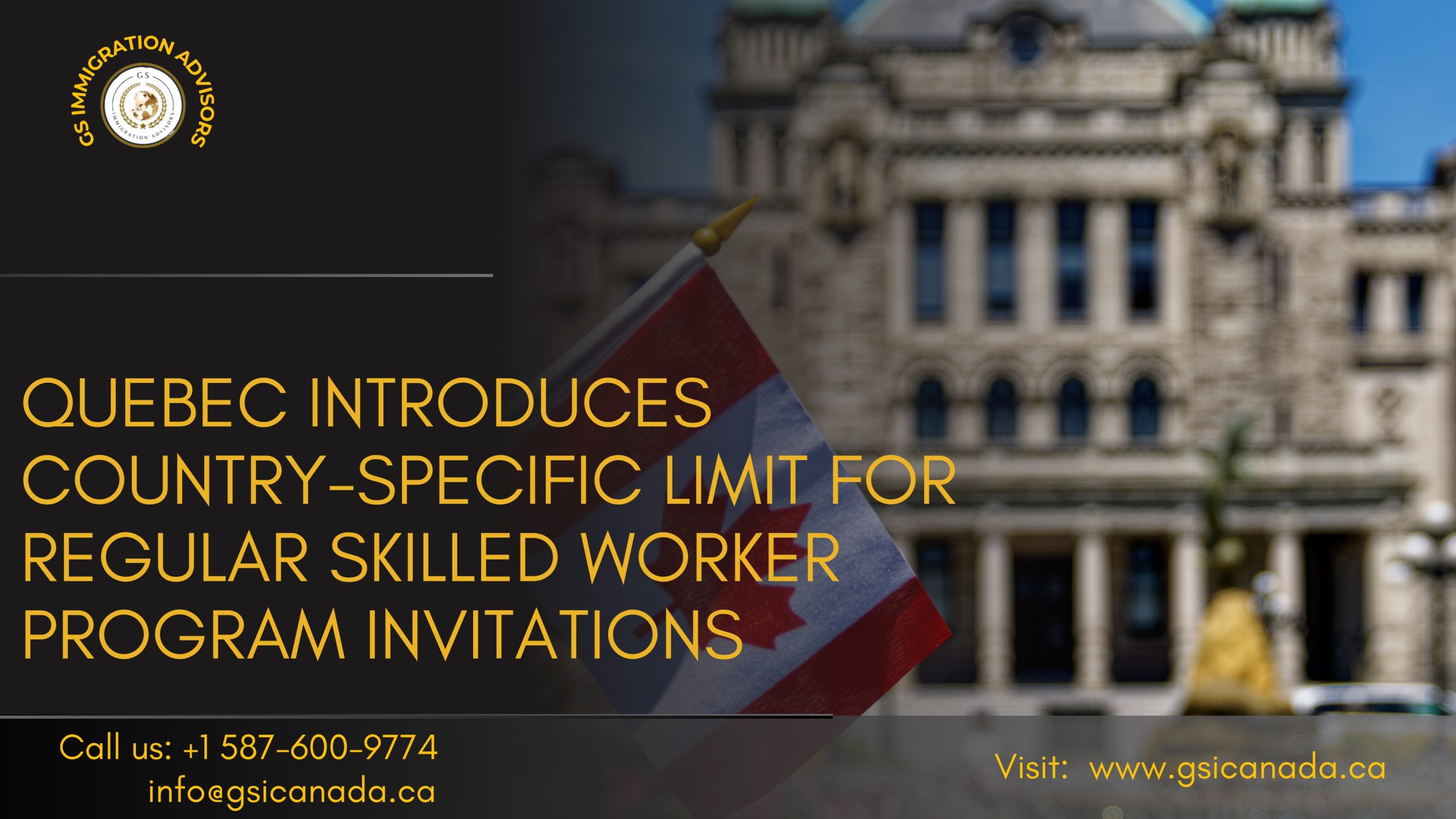 Quebec Limits Foreign National Invitations Under Regular Skilled Worker Program to 25% Per Country 