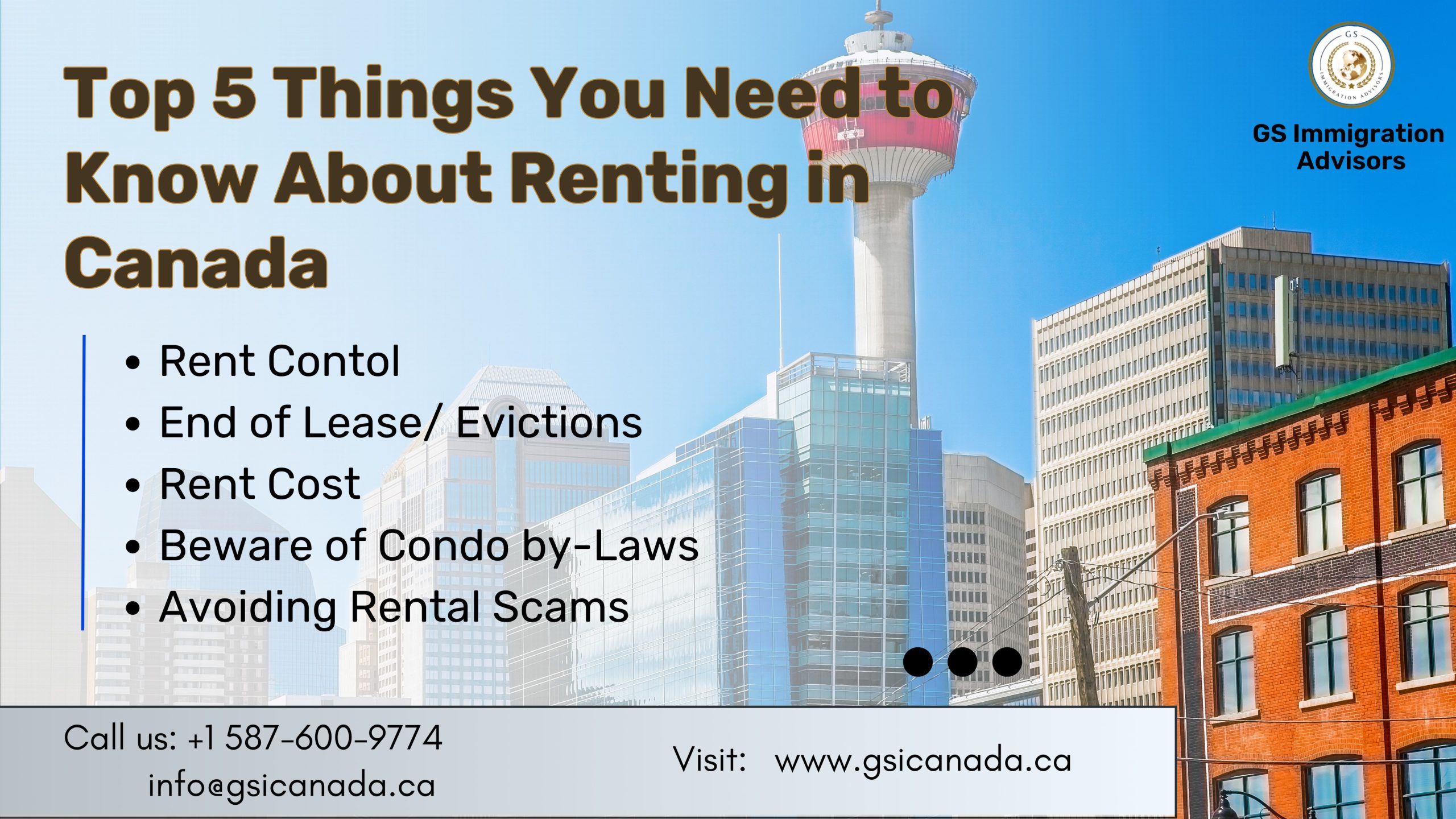 “Top 5 Things You Need to Know About Renting in Canada”