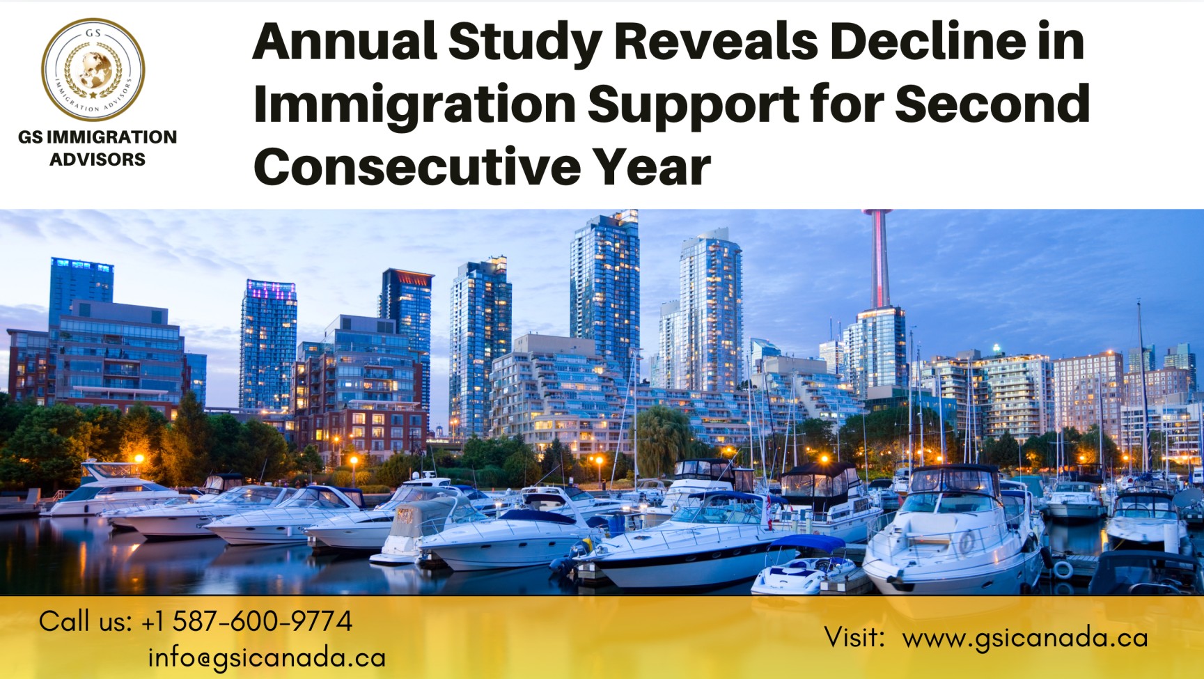 Annual Study Reveals Decline in Immigration Support for Second Consecutive Year