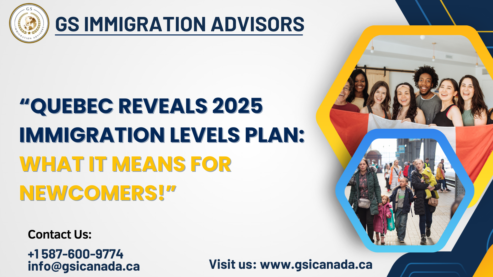 “Quebec Reveals 2025 Immigration Levels Plan What It Means for GS Immigration